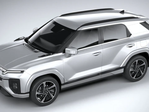 SsangYong KGM Actyon 2025 Modelo 3D
