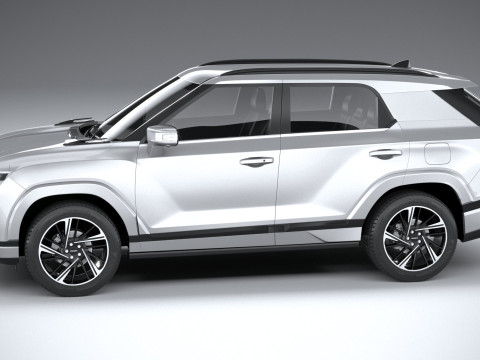 SsangYong KGM Actyon 2025 3D Модель
