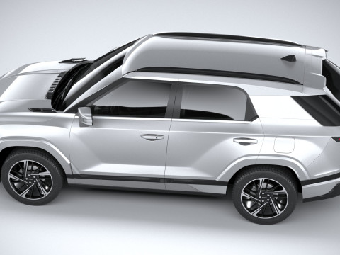 SsangYong KGM Actyon 2025 3D Модель