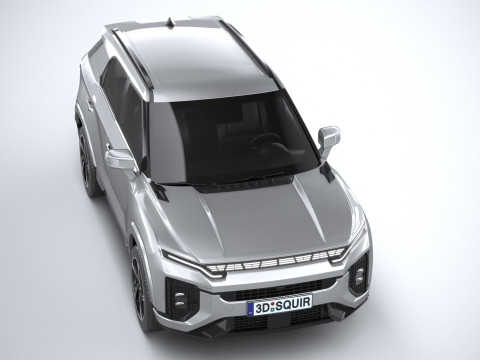 SsangYong KGM Actyon 2025 3D Модель