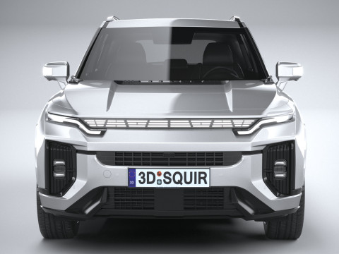 SsangYong KGM Actyon 2025 3D Модель