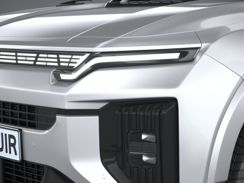 SsangYong KGM Actyon 2025 3D Модель