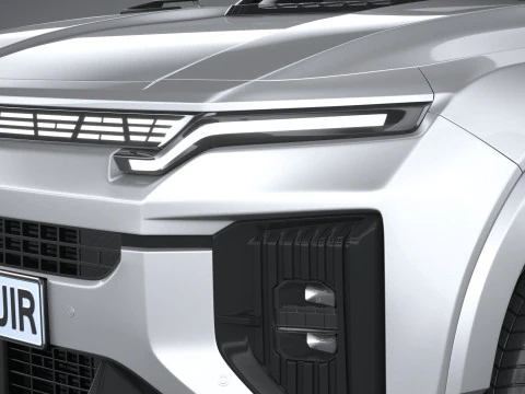 SsangYong KGM Actyon 2025 Modelo 3D