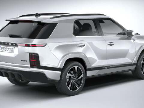 SsangYong KGM Actyon 2025 Modelo 3D