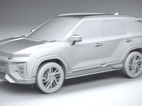 SsangYong KGM Actyon 2025 3D Модель