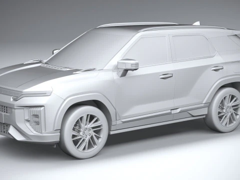 SsangYong KGM Actyon 2025 Modelo 3D