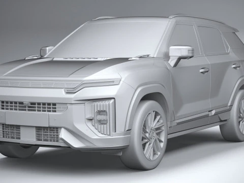 SsangYong KGM Actyon 2025 Modelo 3D