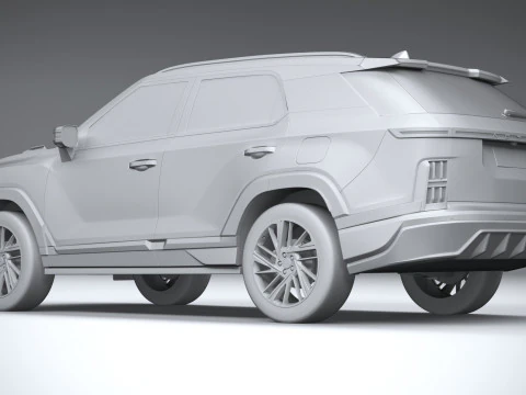 SsangYong KGM Actyon 2025 Modelo 3D