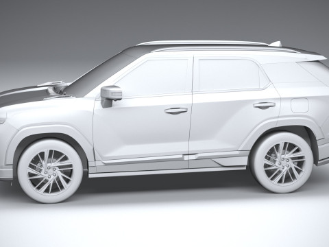 SsangYong KGM Actyon 2025 3D Модель