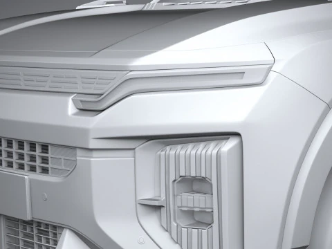 SsangYong KGM Actyon 2025 Modelo 3D
