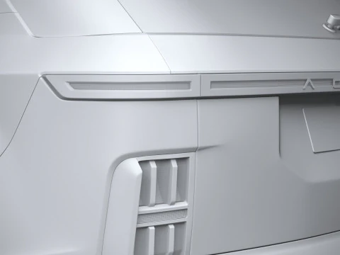 SsangYong KGM Actyon 2025 Modelo 3D