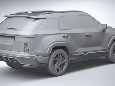 SsangYong KGM Actyon 2025 Modelo 3D