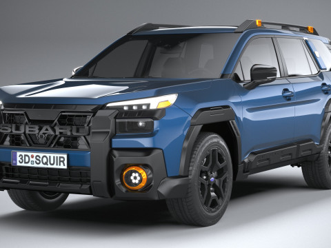 Subaru Outback Wilderness 2026 3D मॉडल