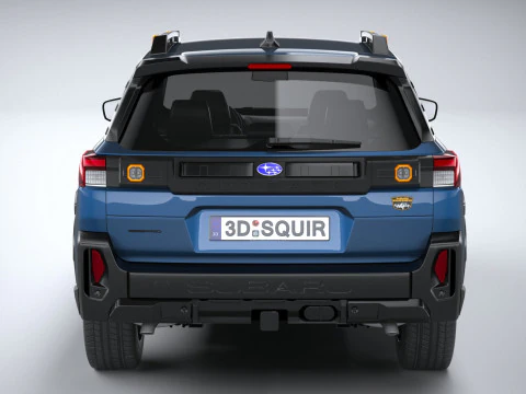 Subaru Outback Wilderness 2026 3D Model
