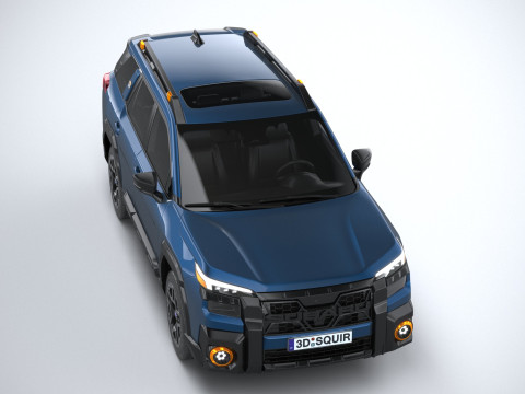 Subaru Outback Wilderness 2026 3D मॉडल