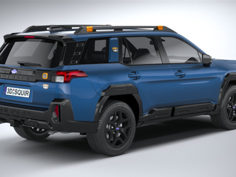 Subaru Outback Wilderness 2026 3D मॉडल