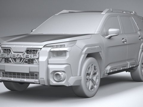 Subaru Outback Wilderness 2026 3D मॉडल
