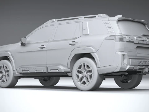 Subaru Outback Wilderness 2026 3D Model