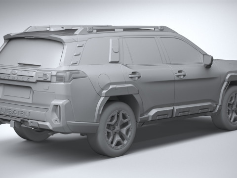 Subaru Outback Wilderness 2026 3D मॉडल