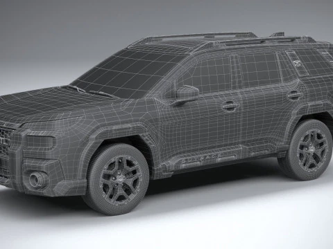 Subaru Outback Wilderness 2026 3D Model