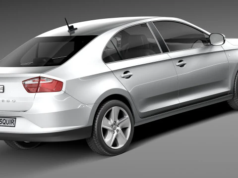 Seat Toledo 2013 3D Model