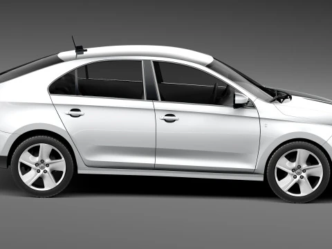 Seat Toledo 2013 3D Model