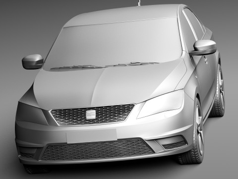 Seat Toledo 2013 3D Model