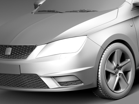 Seat Toledo 2013 3D Model