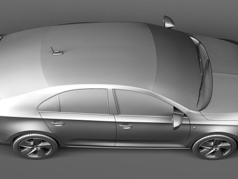 Seat Toledo 2013 3D Model