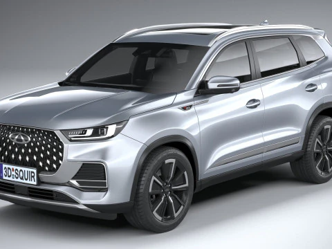 Chery Tiggo 8 Pro Max 2025 3D Model