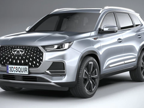 Chery Tiggo 8 Pro Max 2025 3D Model
