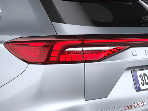 Chery Tiggo 8 Pro Max 2025 3D Model