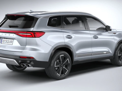 Chery Tiggo 8 Pro Max 2025 3D Model