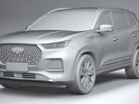 Chery Tiggo 8 Pro Max 2025 Model 3D