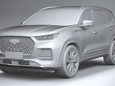 Chery Tiggo 8 Pro Max 2025 3D Model