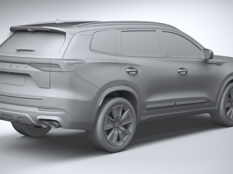 Chery Tiggo 8 Pro Max 2025 Model 3D