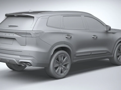 Chery Tiggo 8 Pro Max 2025 3D Model