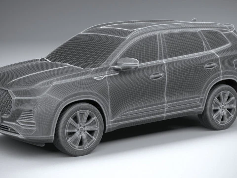 Chery Tiggo 8 Pro Max 2025 3D Model
