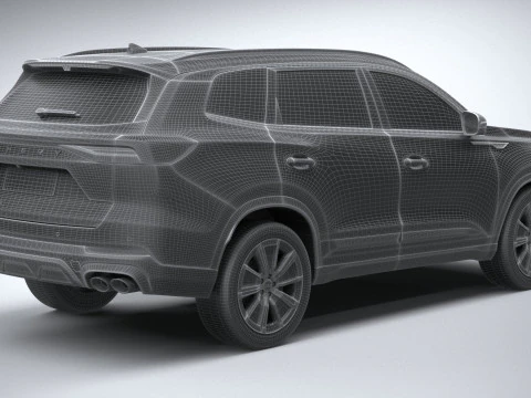 Chery Tiggo 8 Pro Max 2025 3D Model