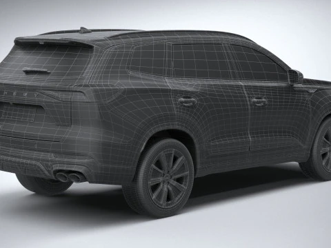 Chery Tiggo 8 Pro Max 2025 3D Model