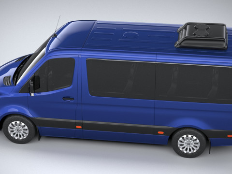 Mercedes-Benz Sprinter Passenger L2H1 2025 3Dモデル