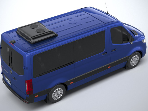 Mercedes-Benz Sprinter Passenger L2H1 2025 3Dモデル