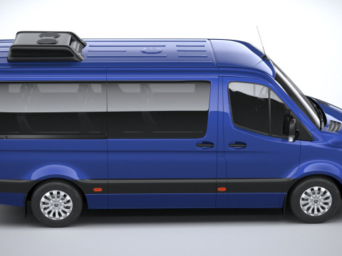 Mercedes-Benz Sprinter Passenger L2H1 2025 3Dモデル