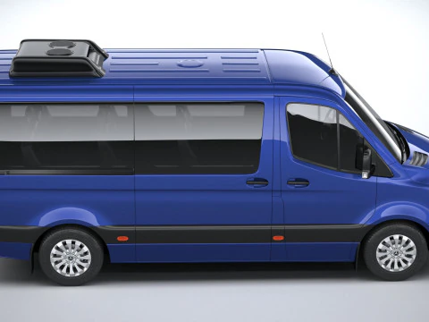 Mercedes-Benz Sprinter Passenger L2H1 2025 3D Model