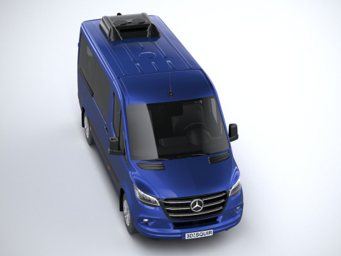 Mercedes-Benz Sprinter Passenger L2H1 2025 3Dモデル