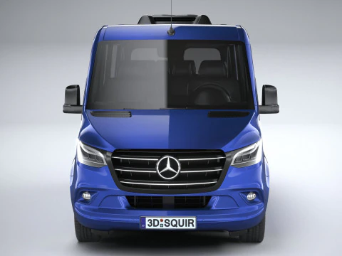 Mercedes-Benz Sprinter Passenger L2H1 2025 3D Model