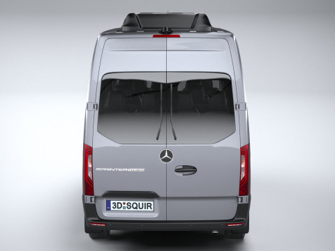 Mercedes-Benz Sprinter Passenger L2H2 2025 Modelo 3D