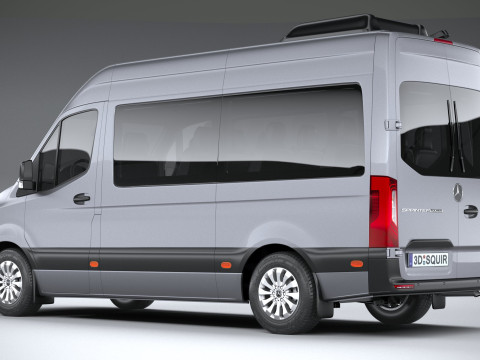 Mercedes-Benz Sprinter Passenger L2H2 2025 Modelo 3D