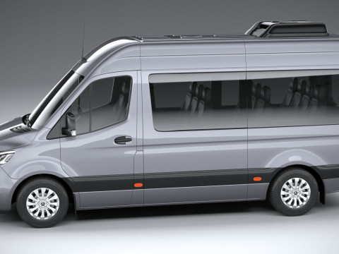 Mercedes-Benz Sprinter Passenger L2H2 2025 Modelo 3D