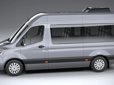 Mercedes-Benz Sprinter Passenger L2H2 2025 3D Model